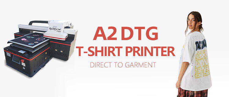 A2 DTG Printer direct to garmen t shirt printer