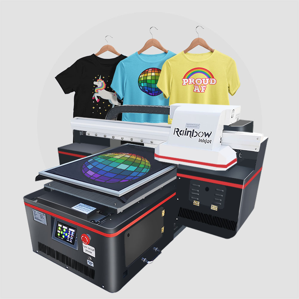 Fast delivery 3d Tshirt Printer - RB-4060T A2 Digital T-shirt Printer Machine – Rainbow